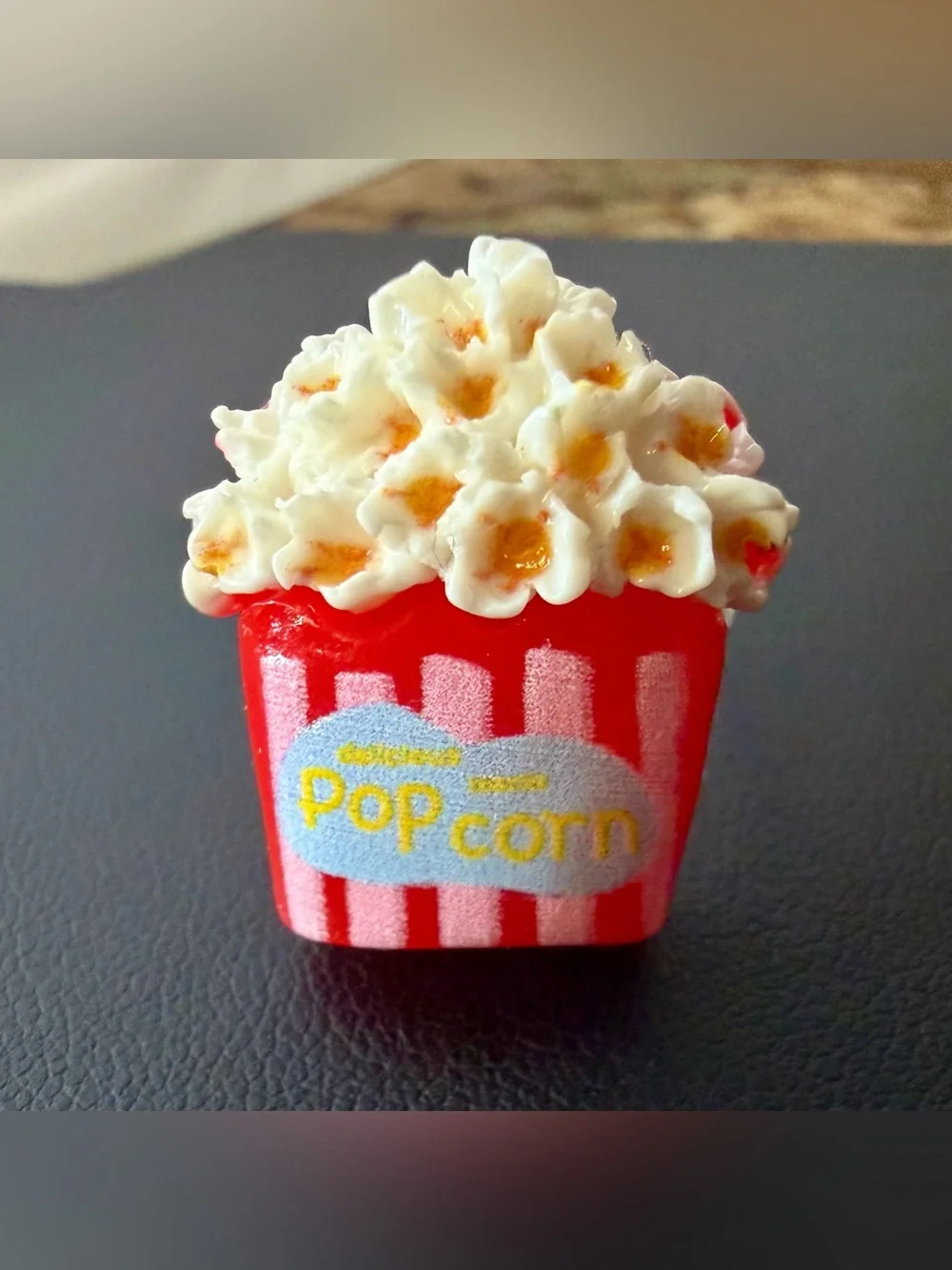 Miniature Popcorn Statement Ring 🍿